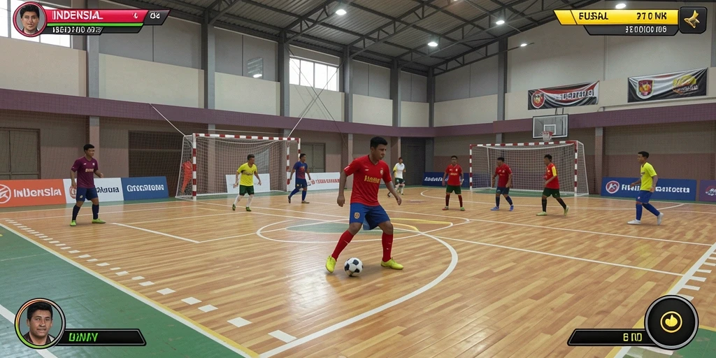 Tampilan antarmuka yang user-friendly.